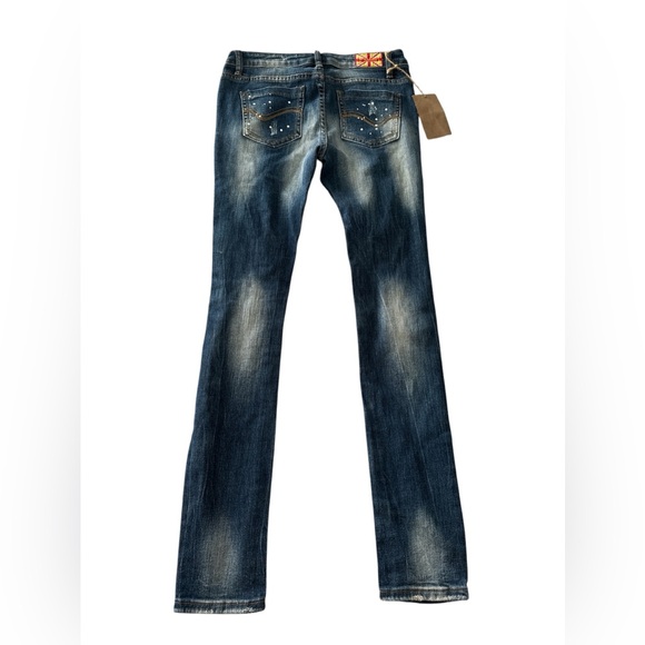 Girls bling bling jeans Machine nouvell mode - Picture 3 of 4